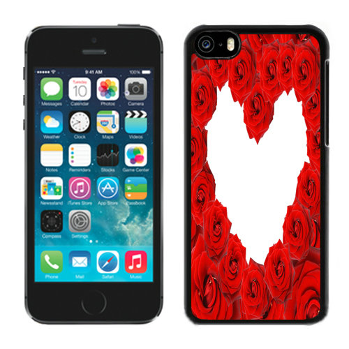 Valentine Roses iPhone 5C Cases CRK | Women - Click Image to Close